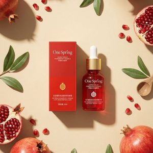 OneSpring Red Pomegranate Fresh Moisturizing Essence Serum – 30ml